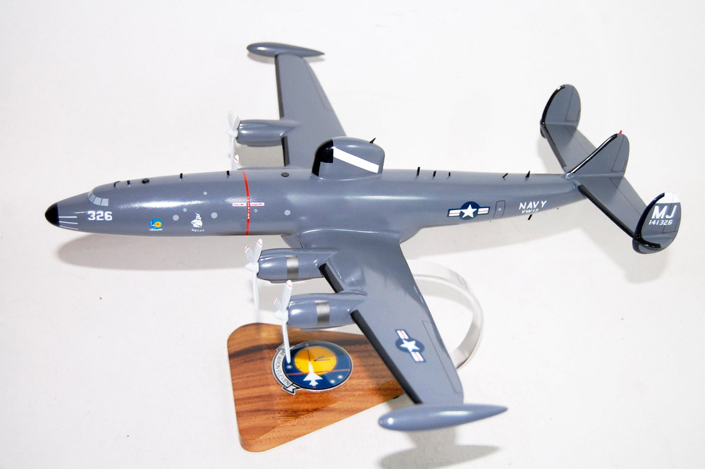 Lockheed Martin® EC-121 Super Constellation® (WV-2 Warning Star), VW-11, 18″ Mahogany Model